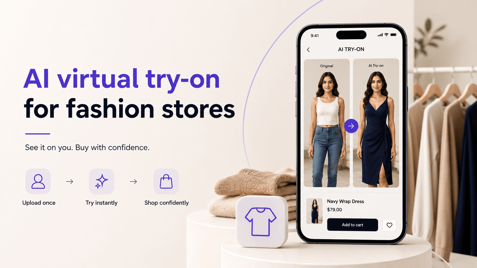 AI virtual try-on for fashion stores: how it works